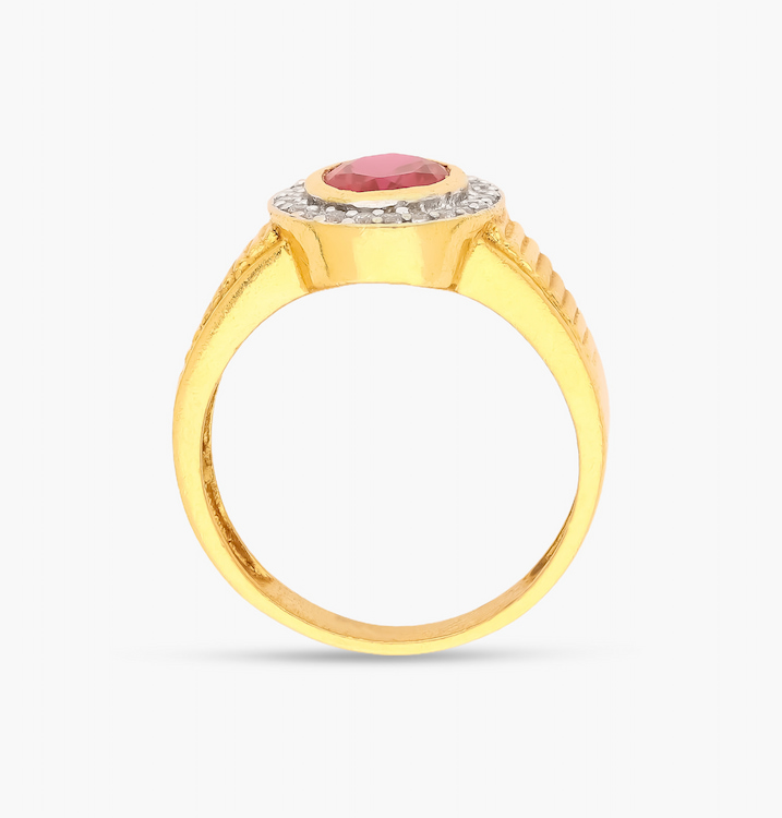 The Sparkle in Pink Ring